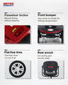 Metro Mobility 4-Wheel Mobility Scooter, Flat Free Tires, and Automatic Braking System - Red (Free 2 Years Warranty)