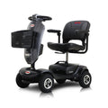 Metro Mobility 4-Wheel Mobility Scooter, Pneumatic Tires, Easy Charge and Automatic Braking System - Grey (FREE 2 Years Warranty))