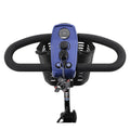 Metro Mobility MAX SPORT 4-Wheel Mobility Scooter, Flat Free Tires, 300 Watt, and Automatic Braking System - Blue (FREE Raincoat)