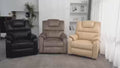 SleepingTitan Lift Chair, Extra Wide with Dual Motor, 180° Lay Flat Recliner, Heat and Massage, Black ‪(FREE 2 Years Warranty)