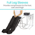 Vive Health Leg Compression Machine - Sequential Pump Device For Recovery, Swelling and Pain Relief