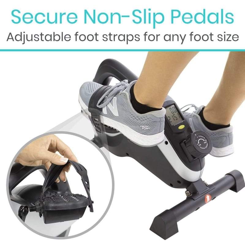 Vive Magnetic Pedal Exerciser Compatible with Smart Devices