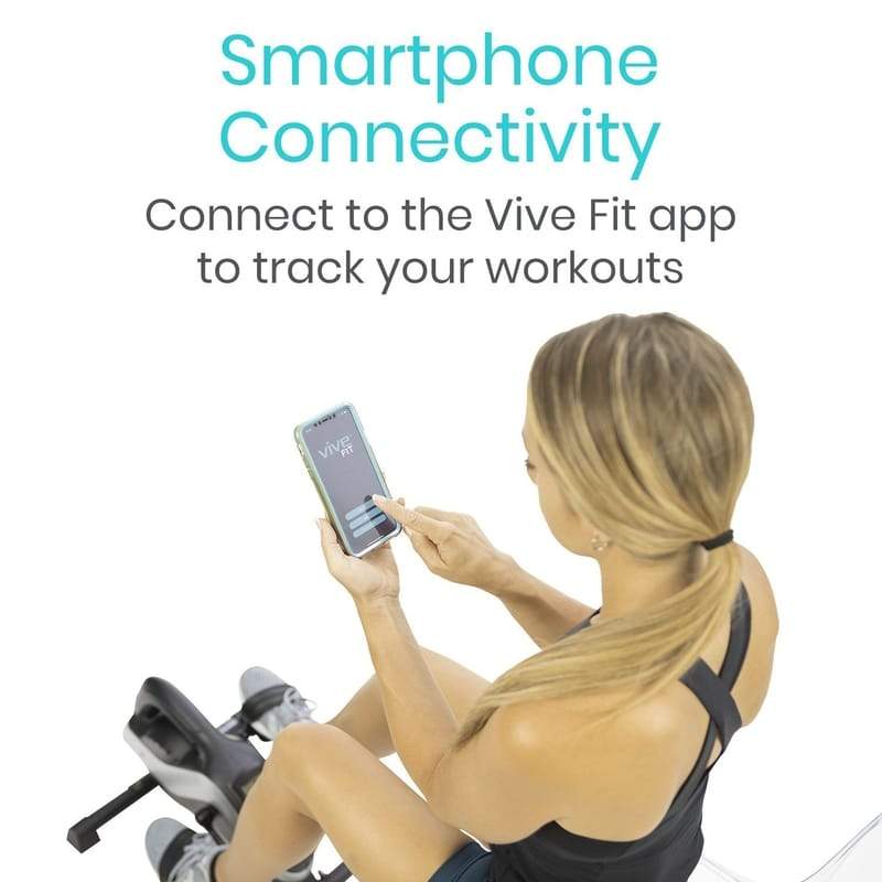 Vive Magnetic Pedal Exerciser Compatible with Smart Devices