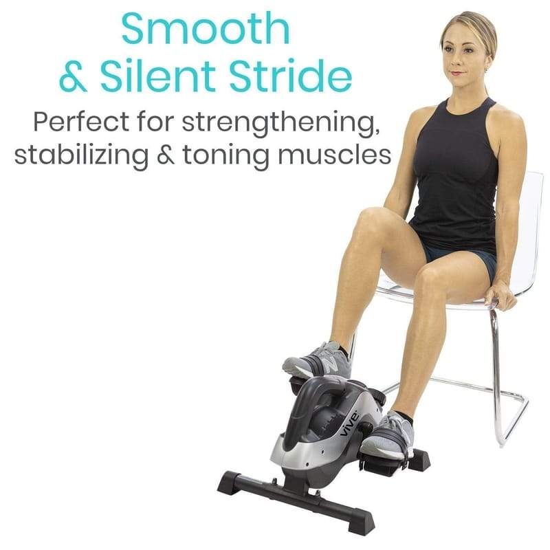 Vive Magnetic Pedal Exerciser Compatible with Smart Devices