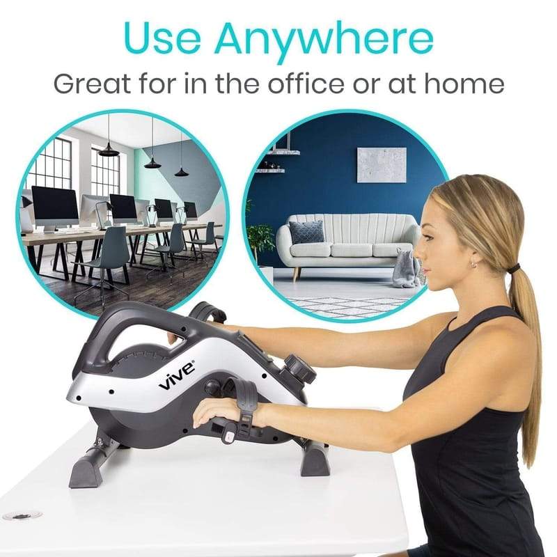Vive Magnetic Pedal Exerciser Compatible with Smart Devices
