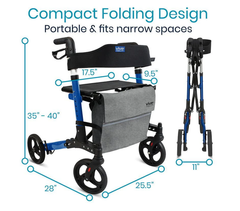 Vive Foldable Rollator Series T